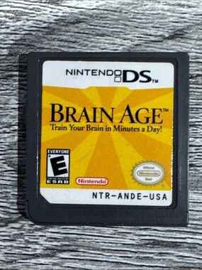Brain Age: Train Your Brain in Minutes A Day! - Nintendo DS Game